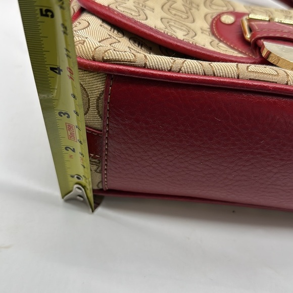 Etienne Angier Red Tan Shoulder Bag MCB7249K - Picture 11 of 12